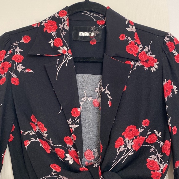 Perfect Condition Reformation Rose Blouse - Picture 2 of 4